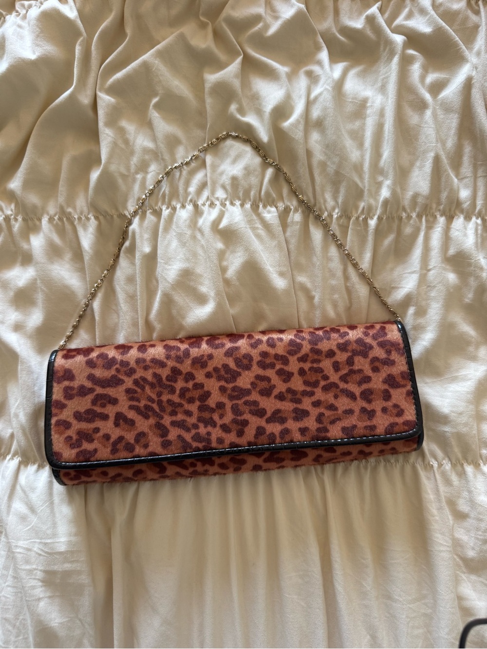 Cheetah print purse